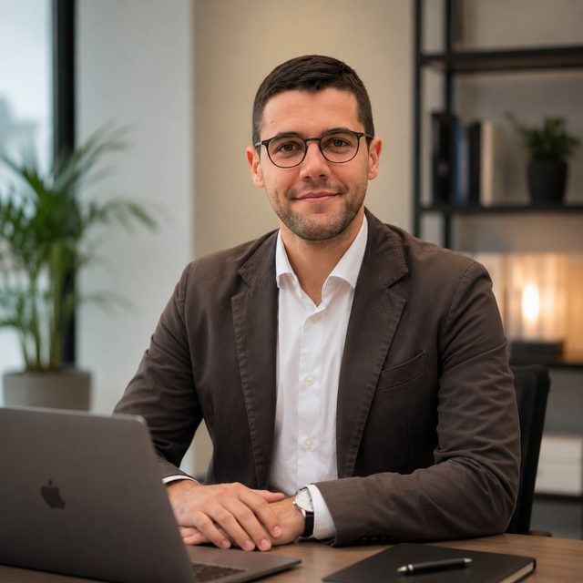 Alan, designer at Vellum & Quill